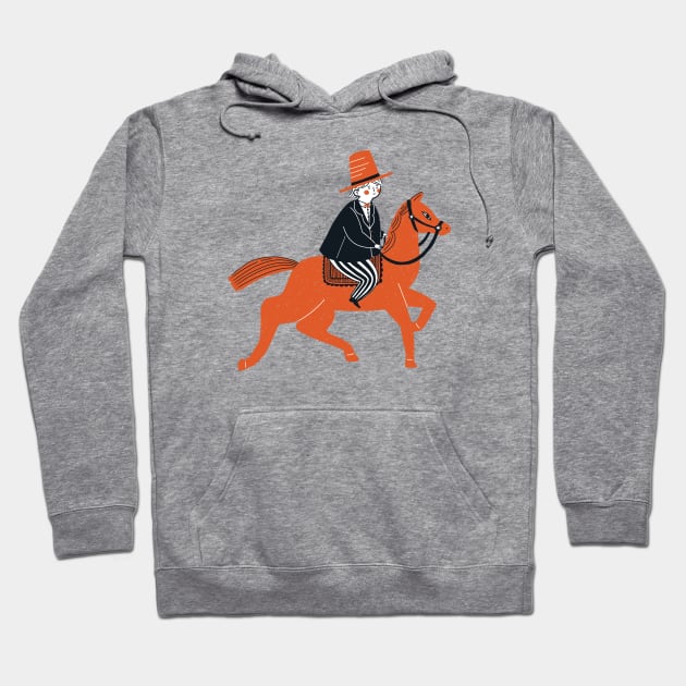 Horseman Hoodie by postthepo